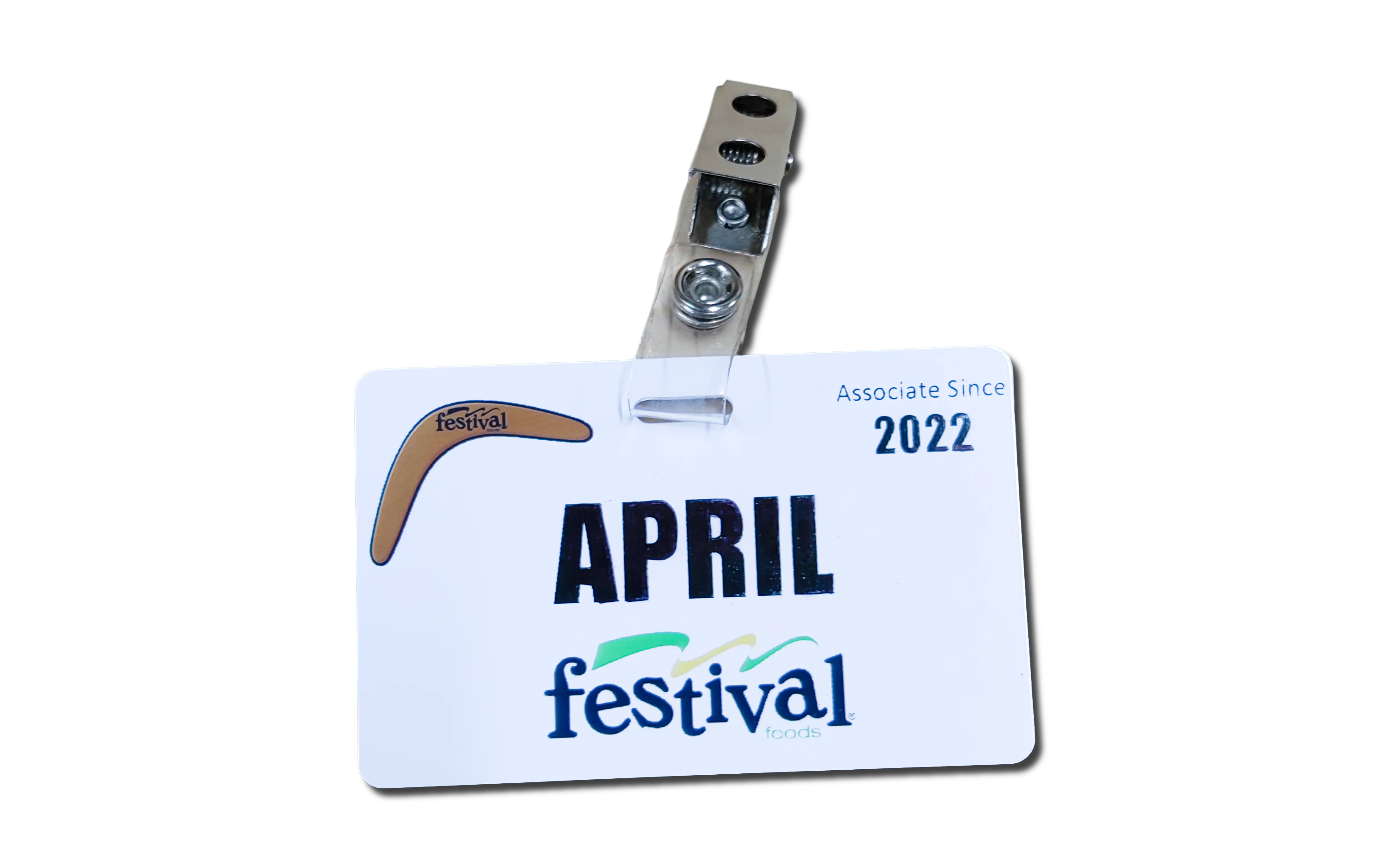festival name tag