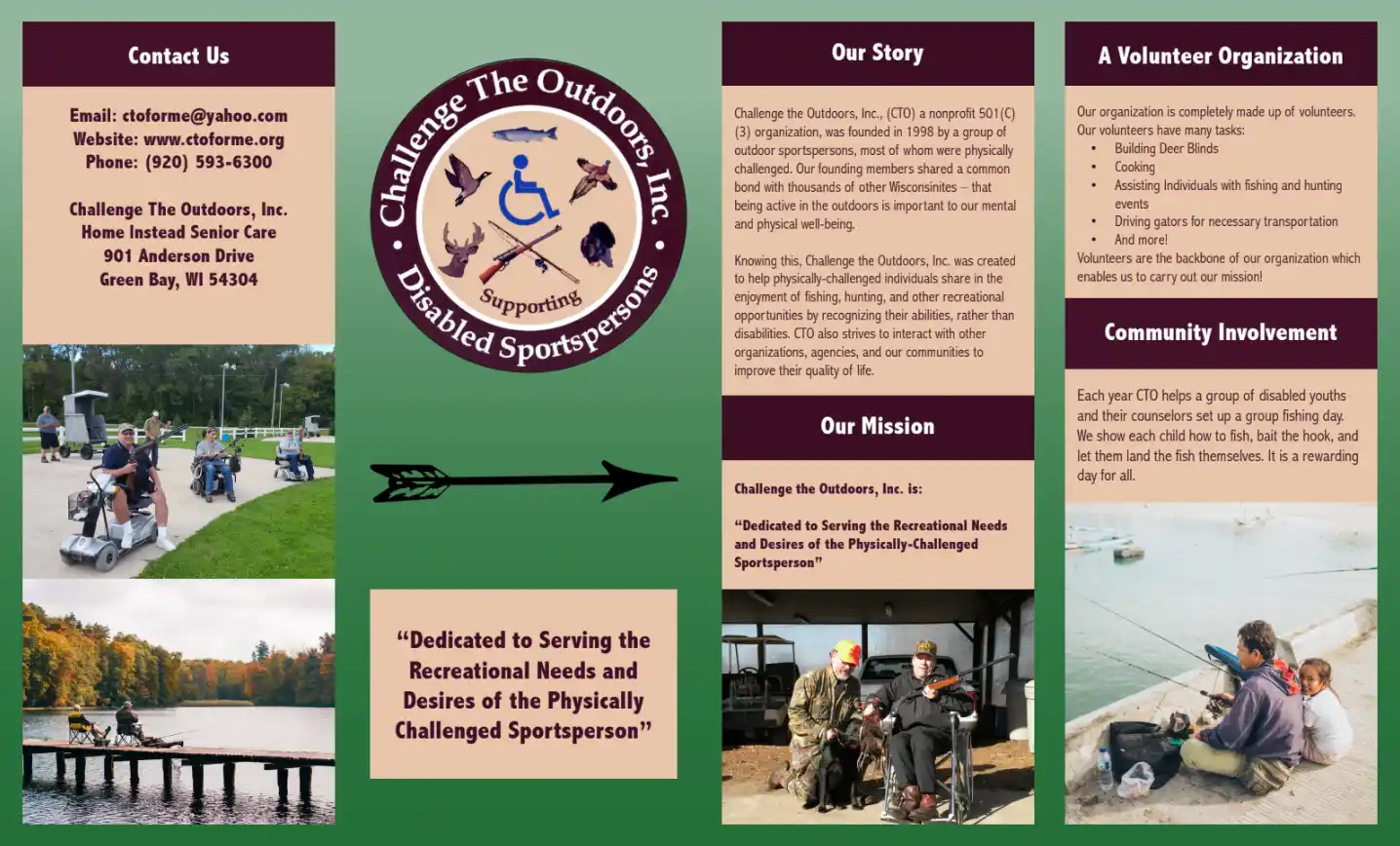 challenge the outdoors brochure